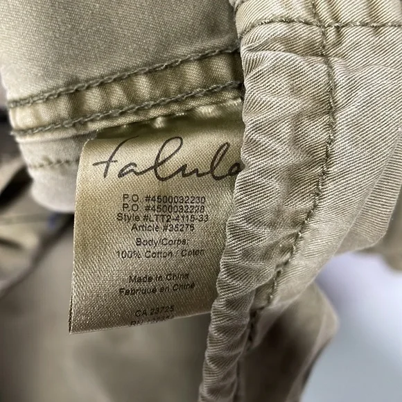Talula Olive Utility Jacket - Picture 12 of 12